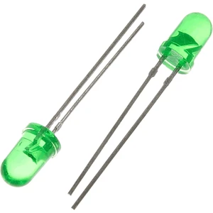 5 mm Yeşil LED Paketi (10'lu)