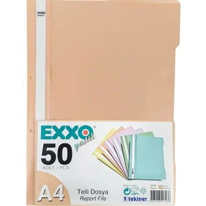 Pastel Telli Dosya 50'li Şeftali