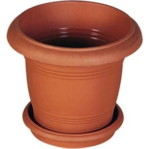 SY-5910 Kahverengi Yuvarlak Antik Saksı Takımı 10 Lt No 3