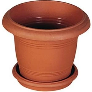SY-5905 Kahverengi Yuvarlak Antik Saksı Takımı 6 Lt No2