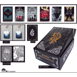 Grisha Verse Set (Ciltli) - Leigh Bardugo + Poster-Çanta-Defter