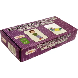 Yuka Kids Konuşma Kartları  İki Sözcüklü Cümleler