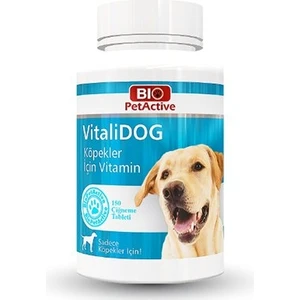 Bio Pet Active Pet Active Vitalidog Köpekler Için Multivitamin Tableti 150 Adet 75 gr