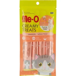 Me-O Meo Kremalı Somonlu Kedi Sıvı Ödül Maması 4X15 gr
