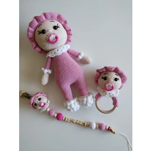 Oyuncak Park Emzikli Bebek Uyku Arkadaşı Yeni Doğan Seti Organik Oyuncak