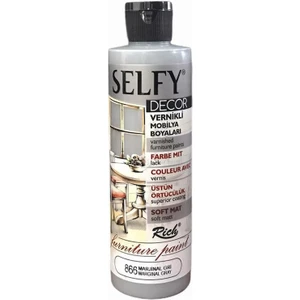 Selfy Decor Vernikli Boya 240CC Marjinal Gri 866