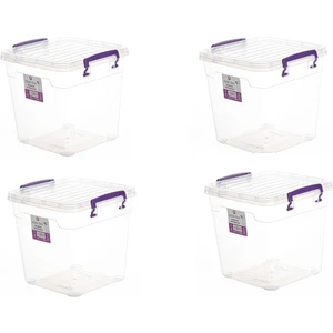 Hobi Box Dikey Saklama Kabı 4'lü Set (4x7,7 Lt)
