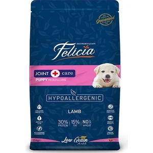 Düşük Tahıllı Hipoalerjenik Kuzu Etli Orta ve Büyük Irk Yavru Köpek Maması 15 kg