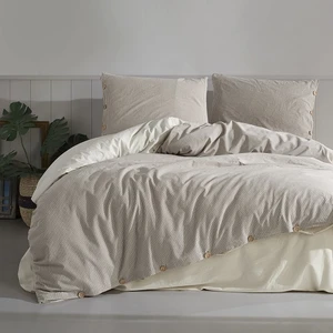 Macas Home Tezza  Pamuklu Ipliği Boyalı Yıkamalı Tek Kişilik Nevresim Takımı 160*220