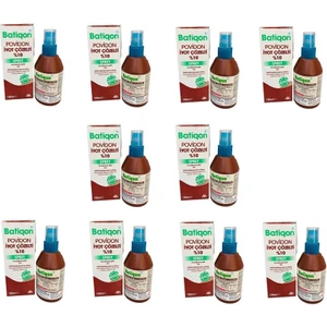 Aqua Batigon Povidon Iyot Çözelti Batikon Sprey 10 x 100 ml