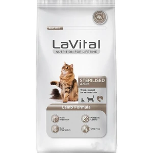 Lavital Sterilised Kuzu Etli Kısırlaştırılmış Kedi Maması 12 Kg