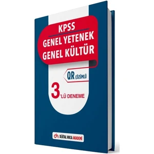 Dijital Hoca Akademi KPSS Genel Yetenek Genel Kültür 3 Deneme Qr Çözümlü