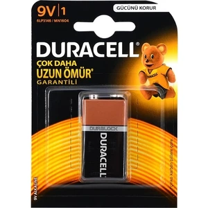 Toptan Bulurum Duracell 9V Alkalin 9 Volt Pil