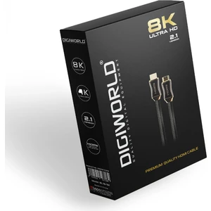 Dıgıworld Awg 2.1 Versiyon 8k HDMI Kablo - 1.8m