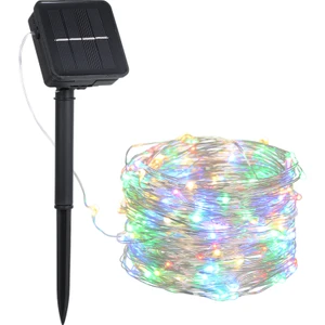 12W 20 m/65.6FT 200 LED Güneş Enerjili Bakır Tel (Yurt Dışından)