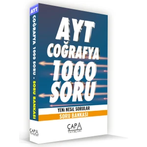 Çap Yayınları AYT Coğrafya Soru Bankası