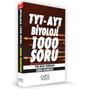 Çap Yayınları TYT-AYT Biyoloji Soru Bankası