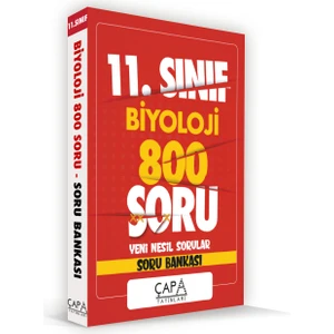 Çap Yayınları 11. Sınıf Biyoloji Soru Bankası