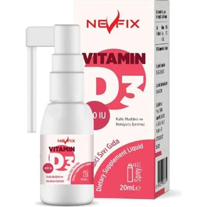 Vitamin D3 400 Iu 20 ml Sprey (Sıvı)