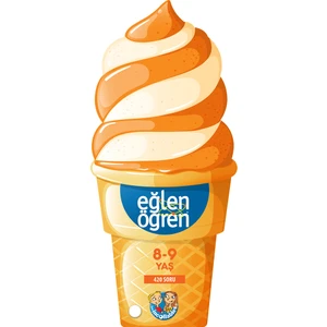 Dstil Tasarım İletişim Yayınları Eğlen Öğren Ice Cream 8-9 Yaş