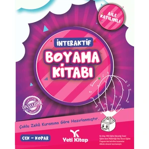 Yeti Kitap Interaktif Boyama Kitabı 2