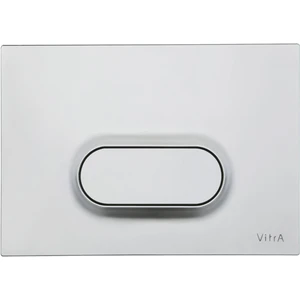 Vitra Loop O 740-1085 Tek Basmalı Kumanda Paneli, Mat Krom