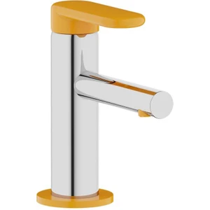 VitrA Sento A42666 Çocuk Lavabo Bataryası, Krom - Sarı