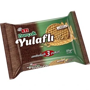 Burçak Yulafli Bisküvi 125 g x 3 Adet