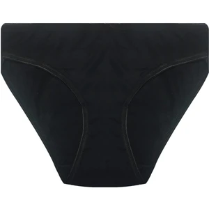 3 Adet Siyah Renk Iz Yapmaz Slip Külot