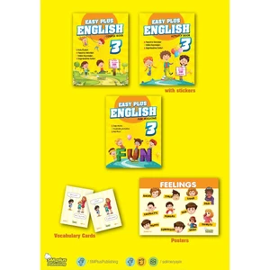 Selimer 3. Sınıf Easy Plus Englısh Set  3 Kitap+ Kart