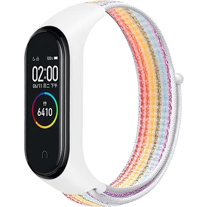 Xiaomi Mi Band 5/6 Uyumlu Spor Dokuma Akıllı Bileklik Kordon Kayış