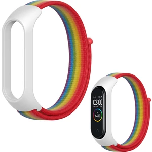Xiaomi Mi Band 5/6 Uyumlu Spor Dokuma Akıllı Bileklik Kordon Kayış