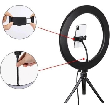 Noriyen Toptan Ring Light Makyaj Selfie Led Isigi 10 Inc Fiyati