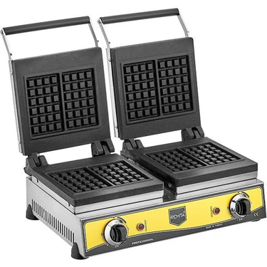 Remta W14 Çiftli Kare Model Elektrikli Waffle