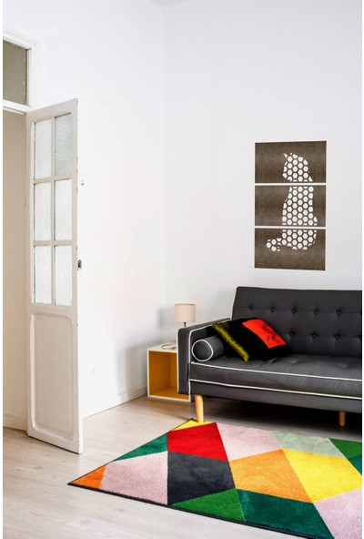 Puzzle Puzzle&Wood Kedi Figürü - Mdf Tablo Petek Model
