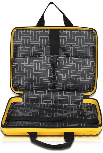 Tiger Hiking Galaxy 15 inç PP Kırılmaz Notebook Laptop Evrak Çantası 39x30x8cm