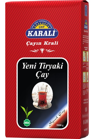 Karali Tiryaki Dökme Çay 5 kg