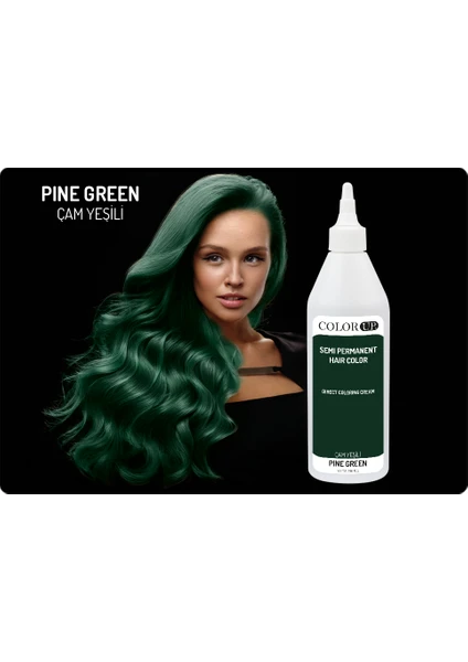 Color Up Saç Boyası  Pine  Green Çam Yeşili