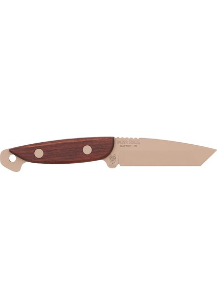 Wolf Tanto Round Ceviz Elcik Sleipner Desert Sand (Çöl Kumu) Bıçak