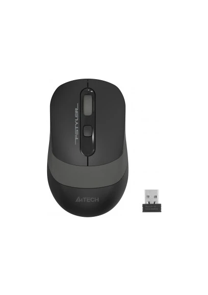 A4TECH FG10 2000 Dpı Nano USB Kablosuz Mouse Gri