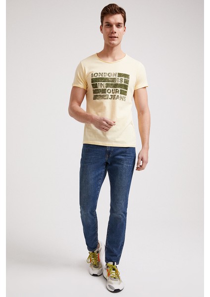 Lee Cooper Our Erkek Kesikli O Yaka T-Shirt