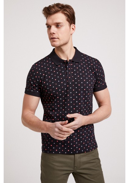 Paper Siyah Polo Yaka T-Shirt fiyatları