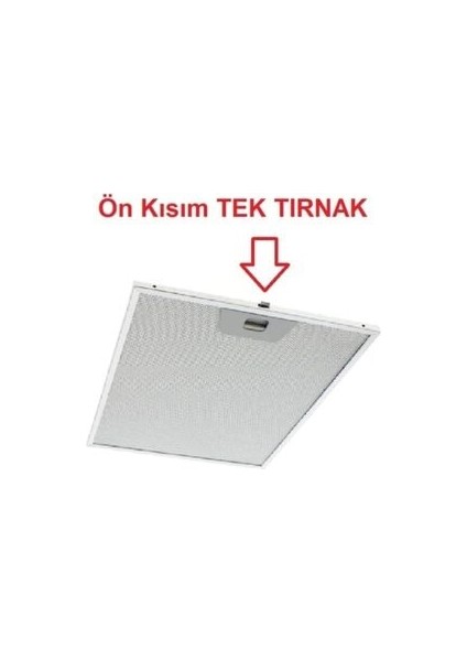 Hüda  Bosch-Beko-Arçelik-Siemens-Vestel  Davlumbaz Filtre Seti  2 Adet 25,3 x 30 cm