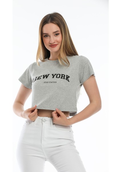 Newyork Baskılı T-Shirt