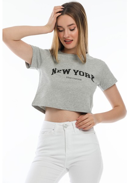 Newyork Baskılı T-Shirt