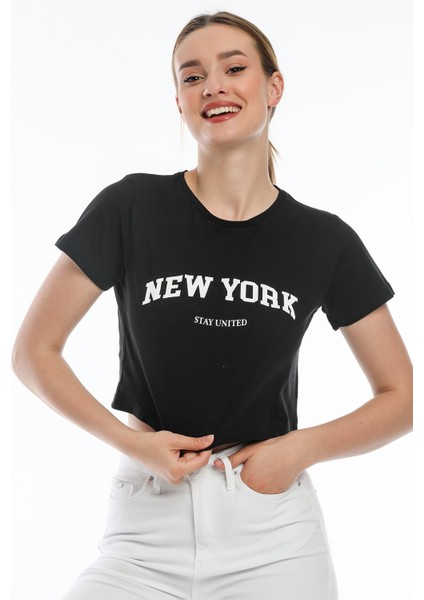 Newyork Baskılı T-Shirt