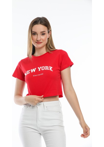 Newyork Baskılı T-Shirt