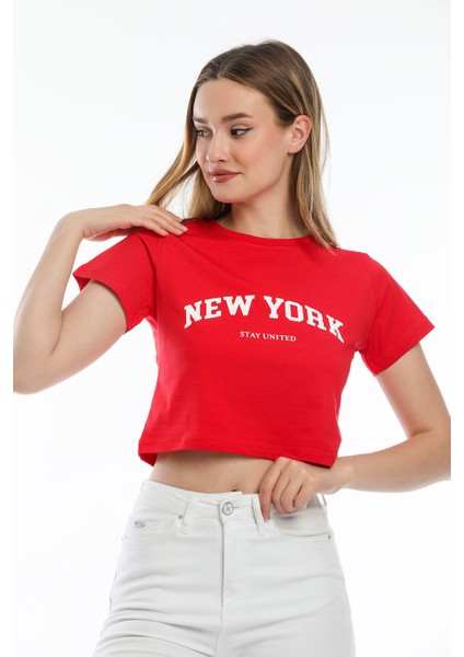 Newyork Baskılı T-Shirt