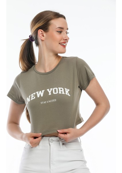 Newyork Baskılı T-Shirt