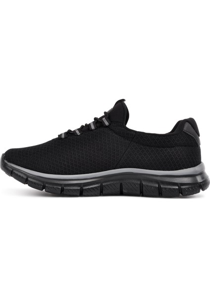 Flexible Siyah-Siyah Comfort Unisex Bağcıksız Yürüyüş Ayakkabı fiyatları